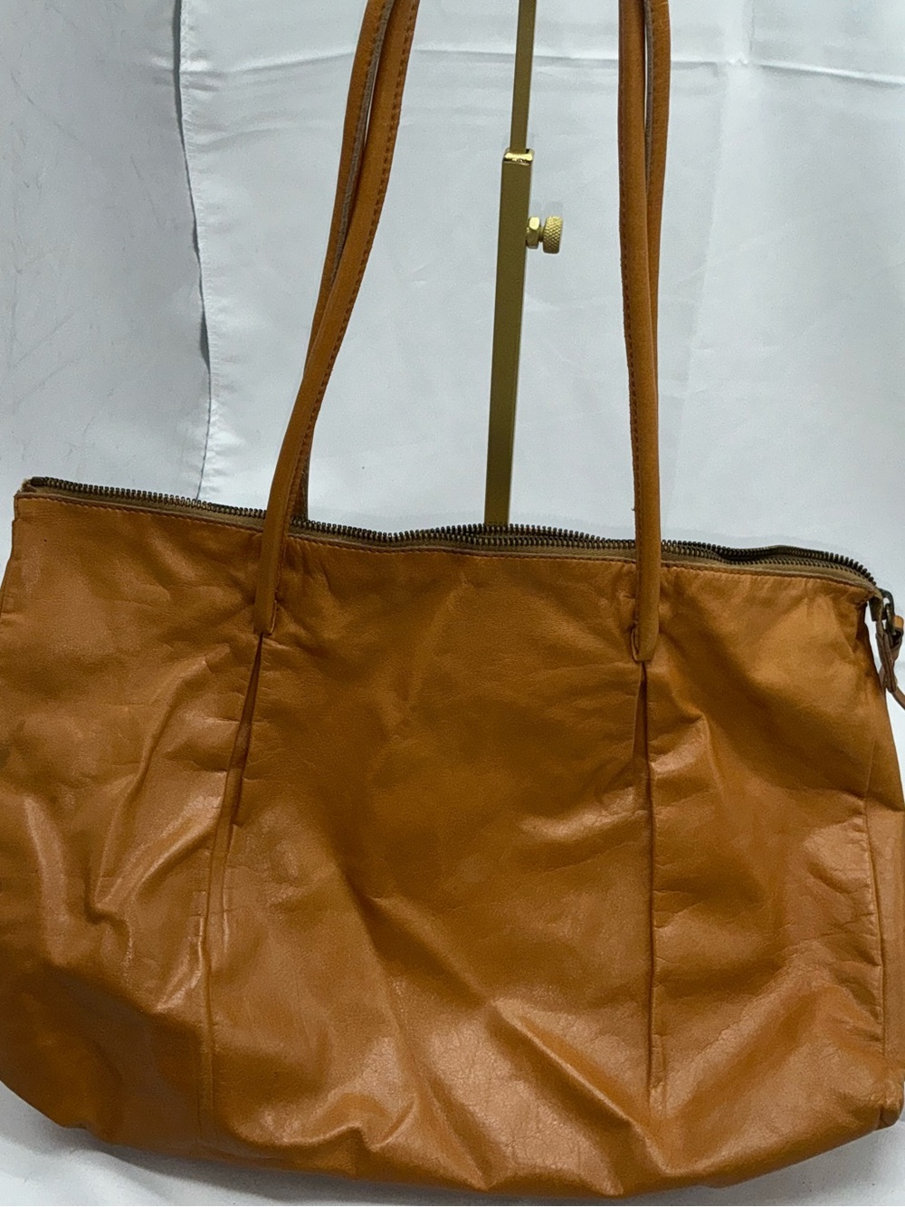 Miu Miu Brown Leather Vintage Zip Tote - Picture 11 of 12